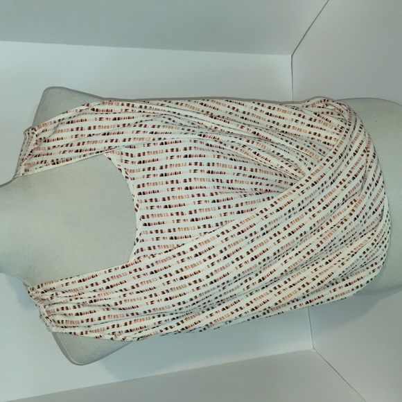 WHBM sleeveless top w/faux wrap draped front Size 2 - Picture 1 of 7